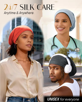 OLESILK daily-wear silk cap for bedtime routines.
