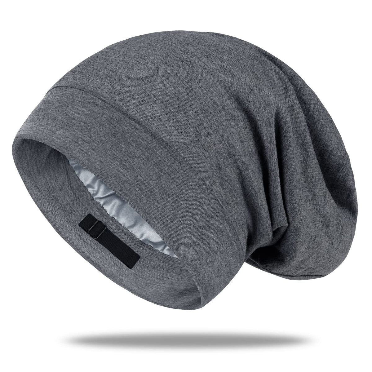 OLESILK Mulberry silk bonnet close-up texture protects hair while you sleep.