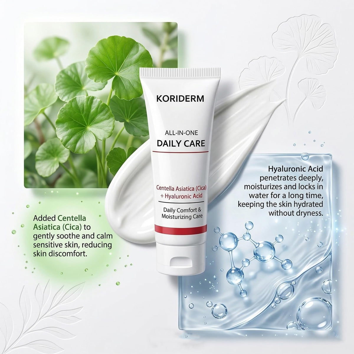 OLEVRALIS Time Reverse Cica Cream closeup tub highlights convenient jar for daily use.