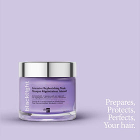 Oligo Blacklight Intensive Replenishing Mask helps dry hair regain moisture