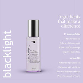 Oligo Professionnel amino-acid blend close-up highlighting repairing benefits.
