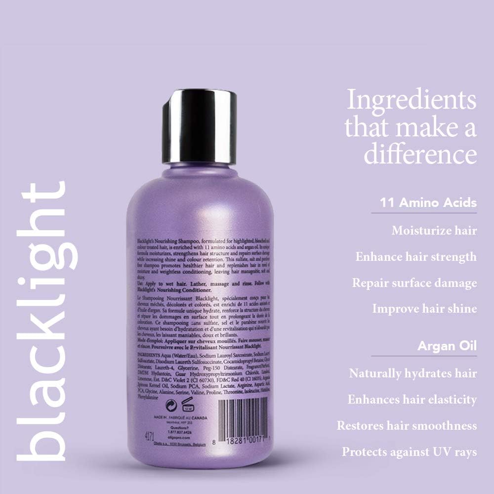 Backlight formula with amino acids and argan oil for moisture and softness.