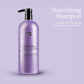 Oligo Professionnel Blacklight Nourishing Shampoo dispensing pump for easy daily use.
