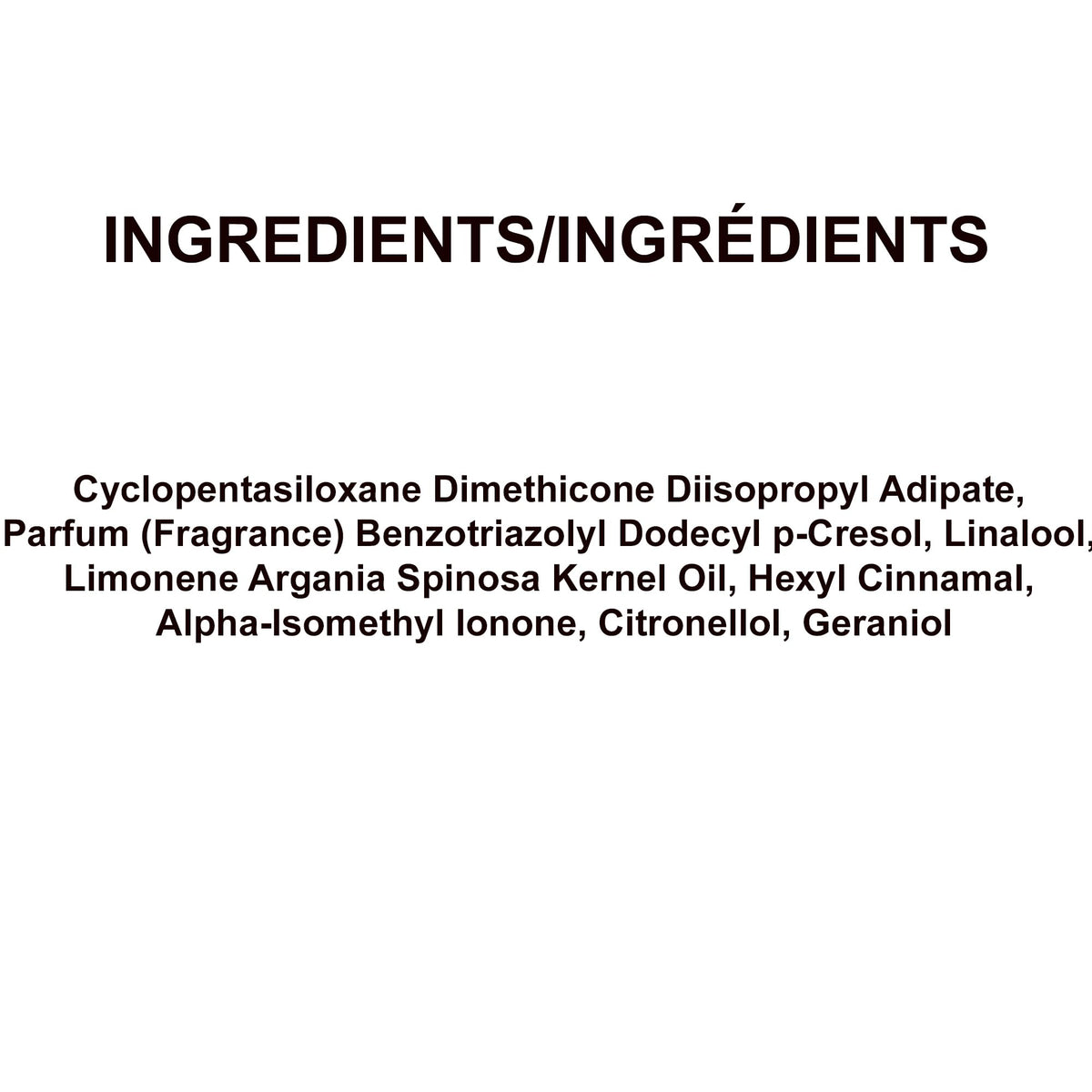 Oligo Professionnel shine boost on hair after use.