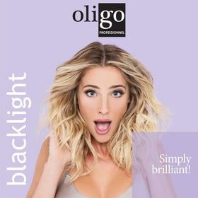 Oligo Professionnel sulfate-free formula text emphasizing gentle care.