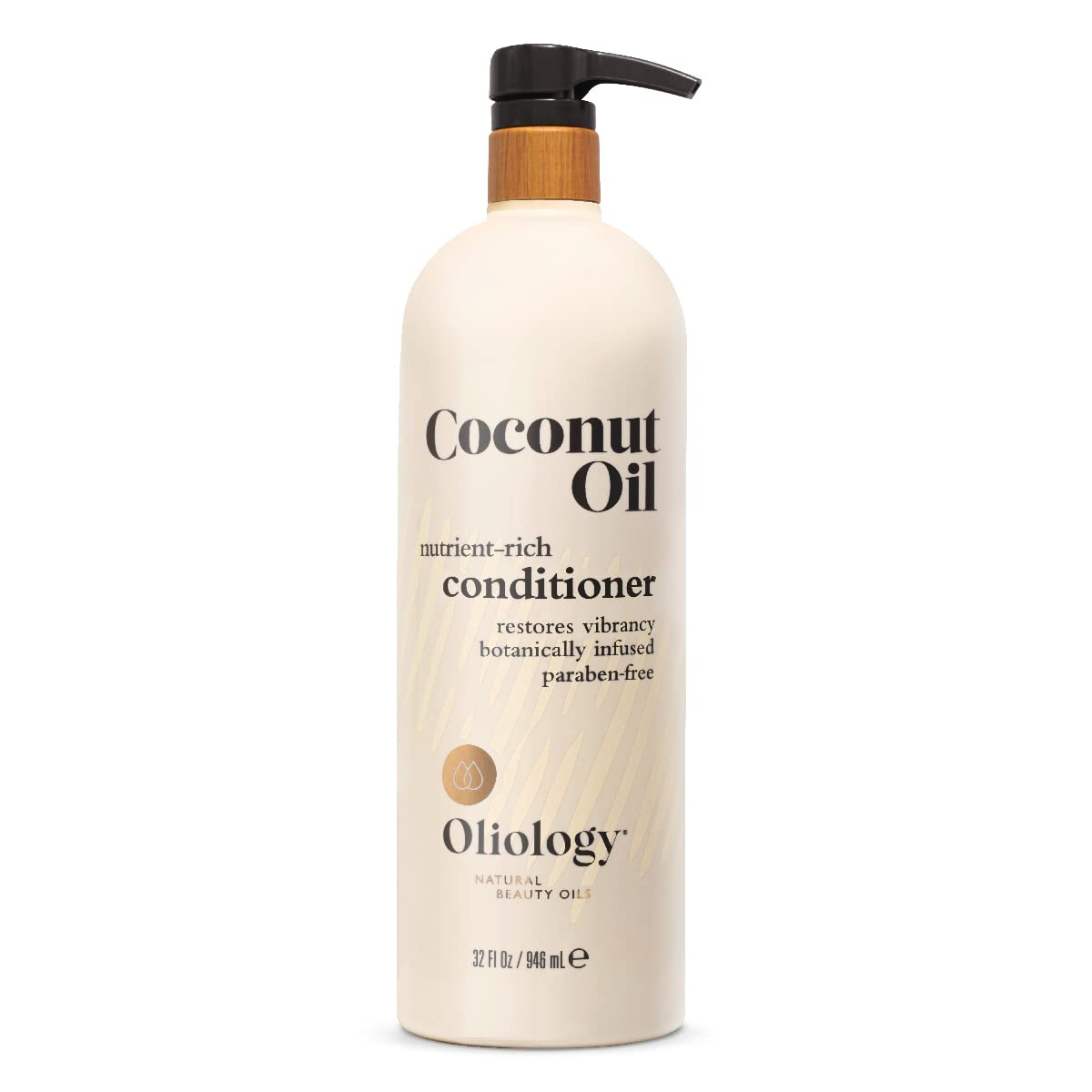 Oliology packaging showcasing botanical ingredients and paraben free formula