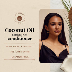 Oliology hair after use with visible shine and smoothness