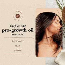 Oliology oil on shelf ready to boost shine and softness.