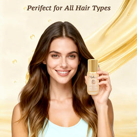 Delicate floral aroma complements daily styling routines.