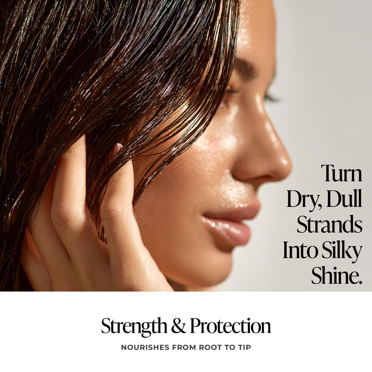 Olive Gold 03 packaging and label communicates vegan, hypoallergenic promises.