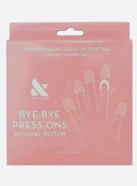 Olive & June press-on remover kit sponges and caps for fast, mess-free removal