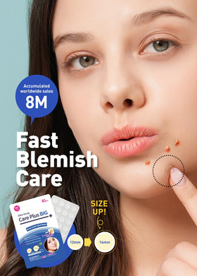 OLIVE YOUNG Care Plus Spot Patch Big 14mm coverage on larger spots