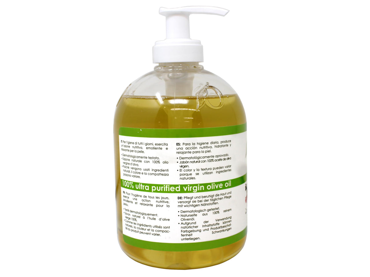 Olivella gentle-foam demonstrates soothing cleanse for sensitive skin.