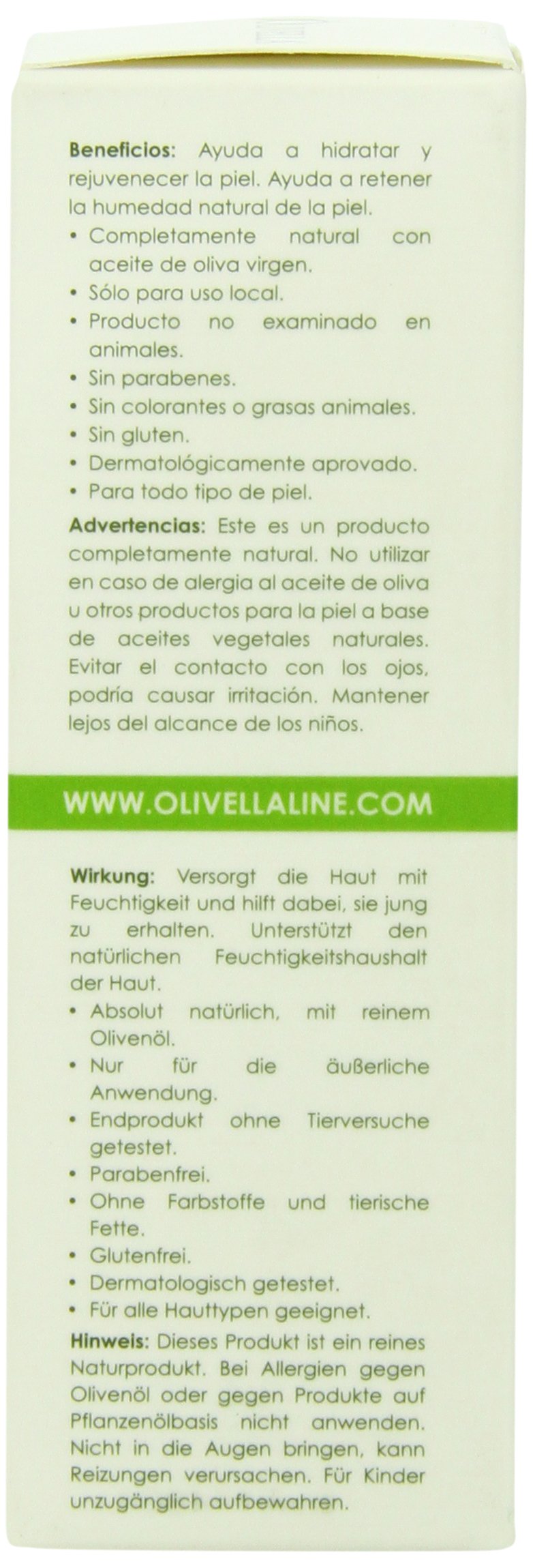 Olivella moisturizer texture sheen reveals silky, non-greasy finish.