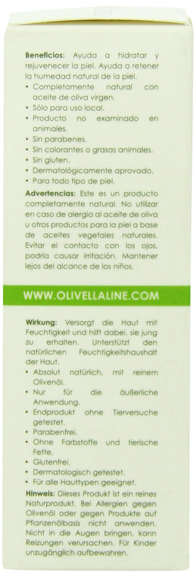 Olivella moisturizer texture sheen reveals silky, non-greasy finish.