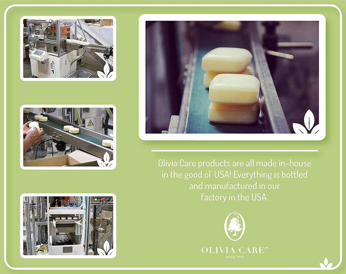 Olivia Care Made in USA Cruelty Free Seal, ethical production you will value.