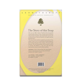 Olivia Care Verbena Soap Bars Closeup, creamy lather with refreshing aroma.