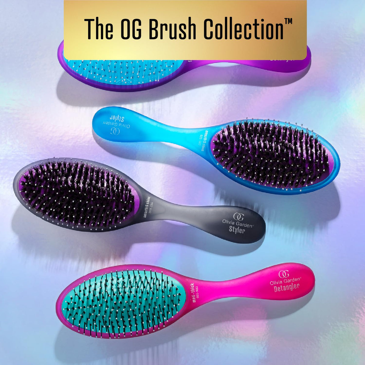 Olivia Garden OG Brush Styler ball point tips prevent snagging