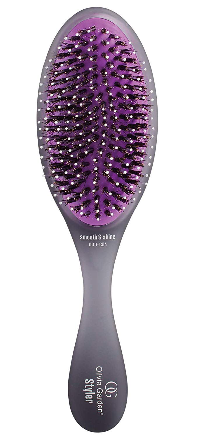 Olivia Garden OG Brush Styler boar bristles for smooth frizz free results