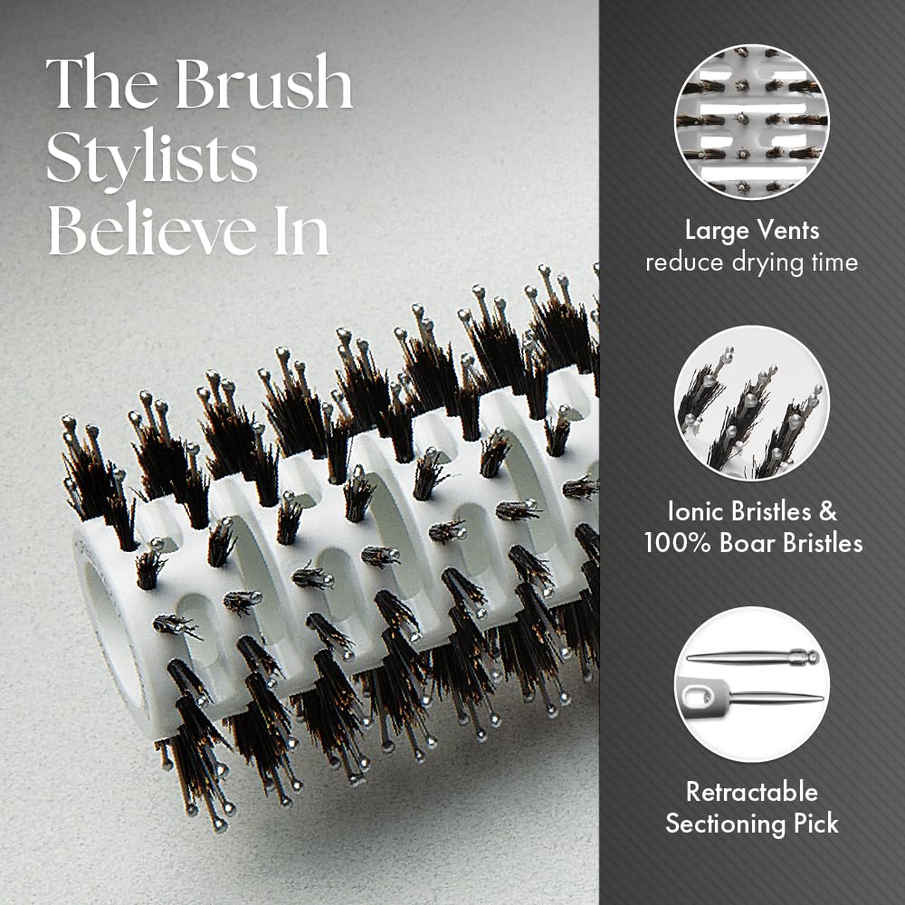 Olivia Garden retractable sectioning pick for easy parting during blowouts.