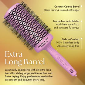 Olivia Garden Speed XL anti-static technology smooths frizz and flyaways