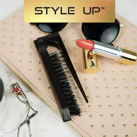 Olivia Garden Style-Up used for back brushing to add volume and texture.