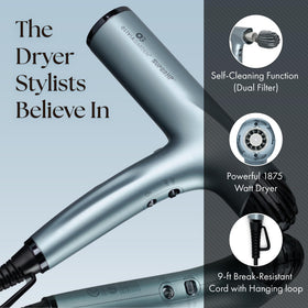 Olivia Garden two comb attachments for precise sectioning during blowouts.