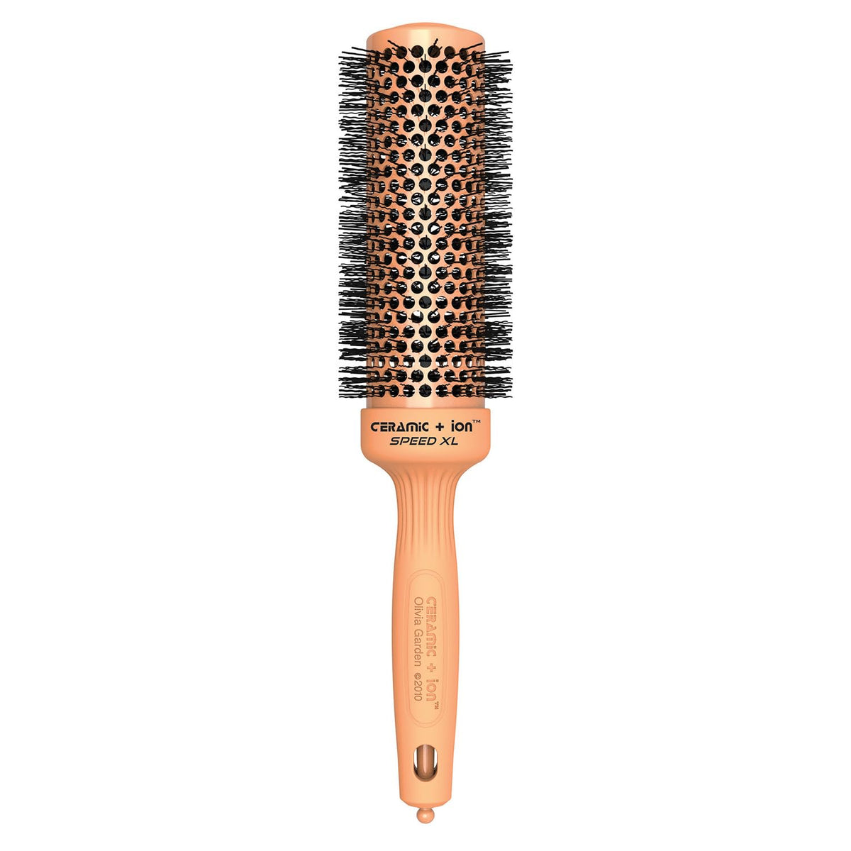Olivia Garden Ceramic + Ion Speed XL barrel heats quickly for fast blowouts.