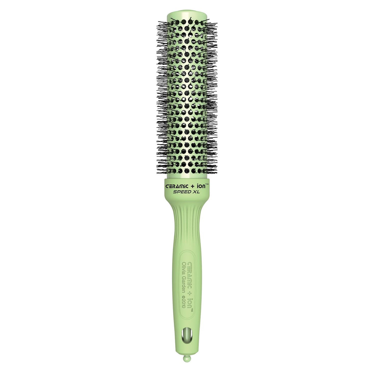 Olivia Garden Ceramic + Ion Speed XL barrel heats quickly for faster styling.