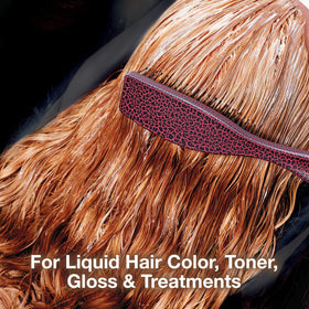 Olivia Garden iBlend teal brush emphasizes ergonomic handle for comfortable long-use sessions.
