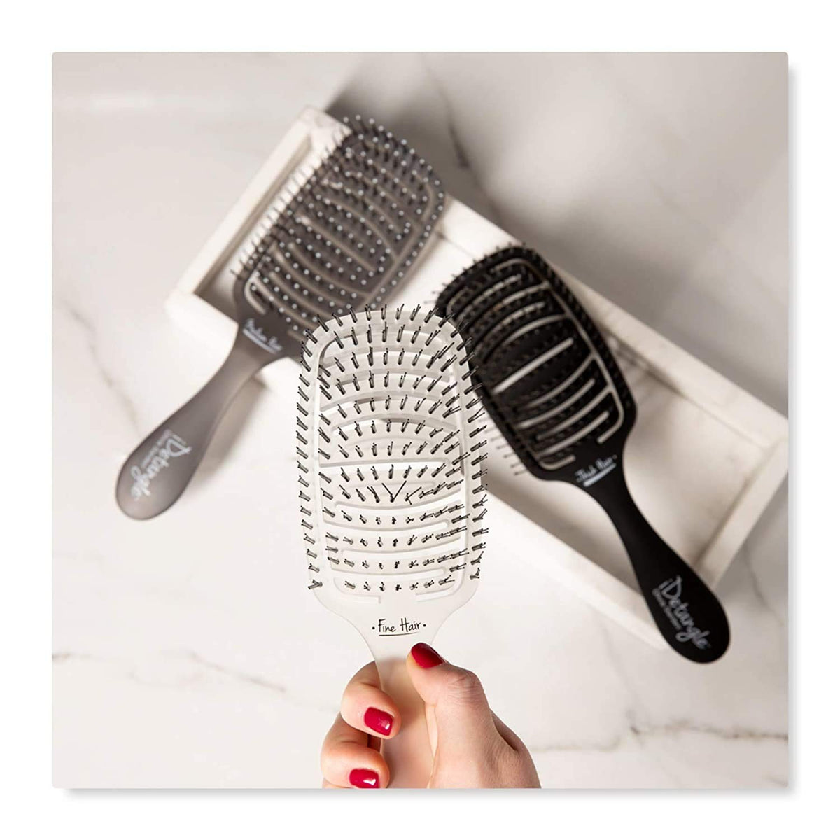 Olivia Garden iDetangle professional-grade tool loved by stylists for daily use