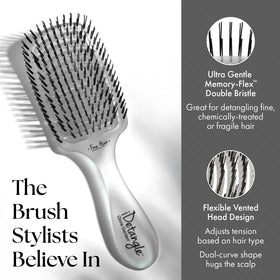 Olivia Garden iDetangle vented head dries quickly after brushing