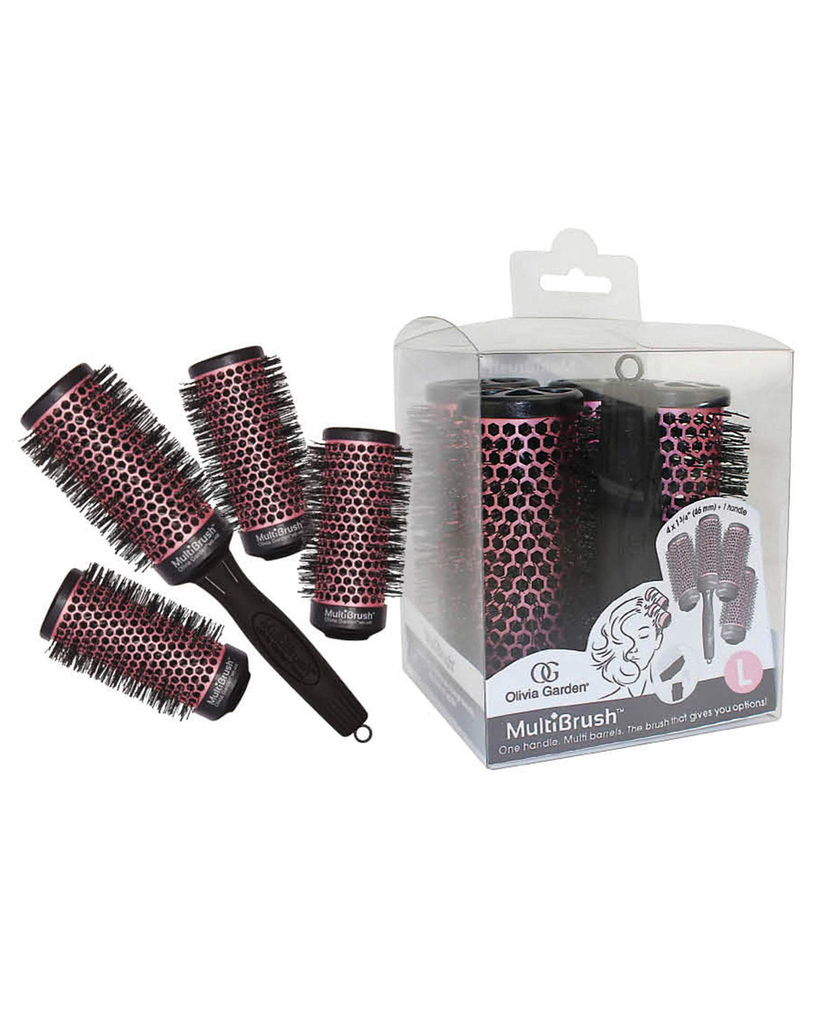 Olivia Garden MultiBrush detachable thermal barrel for versatile styling