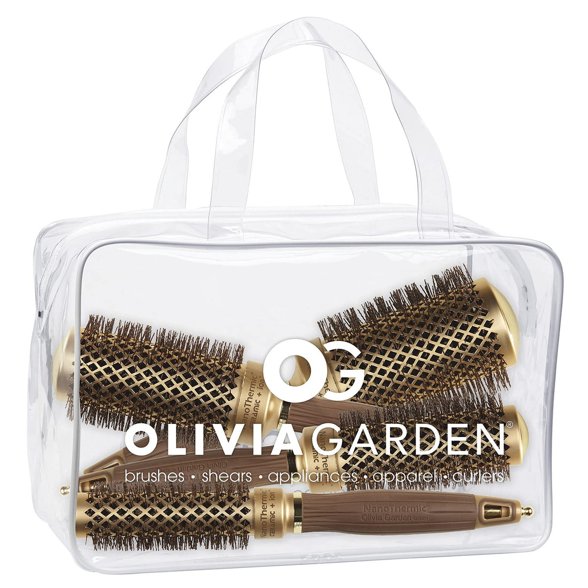 Olivia Garden NanoThermic ceramic-barrel heats quickly for faster blowouts.