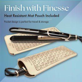 Olivia Garden dual voltage travel flat iron ready for worldwide use