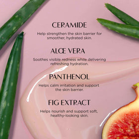 OLIVIAUMMA pudding-barrier-repair visual conveys skin support concept.
