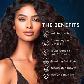 OLIVITA scalp follicle closeup showing healthy follicles