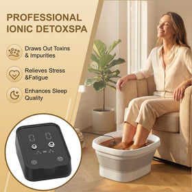 Olixie Ionic Foot Bath Detox Machine disposable pads support hygienic use after each soak