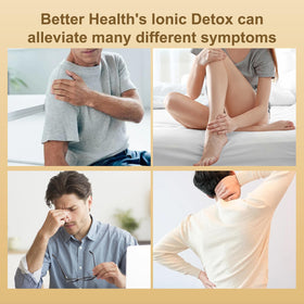 Olixie Ionic Foot Bath Detox Machine side view shows compact footprint