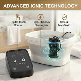 Olixie Ionic Foot Bath Detox Package for at-home spa routines