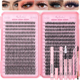 OLLAVO Lash Clusters Kit 640-piece collection for at-home lash styling