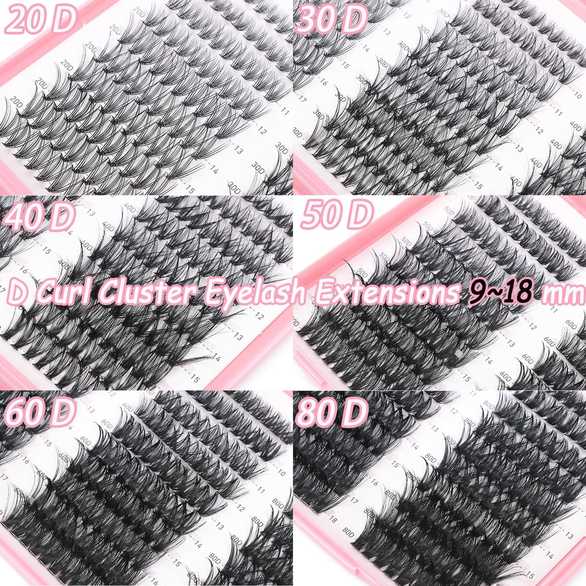 OLLAVO Lash Clusters Kit includes bond and seal for secure wear.