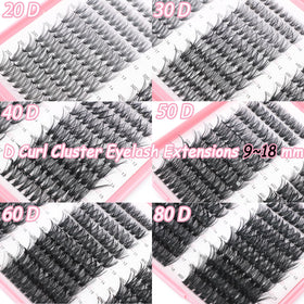 OLLAVO Lash Clusters Kit includes bond and seal for secure wear.