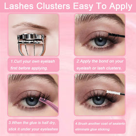 OLLAVO Lash remover and brush for safe, gentle cleanup after use
