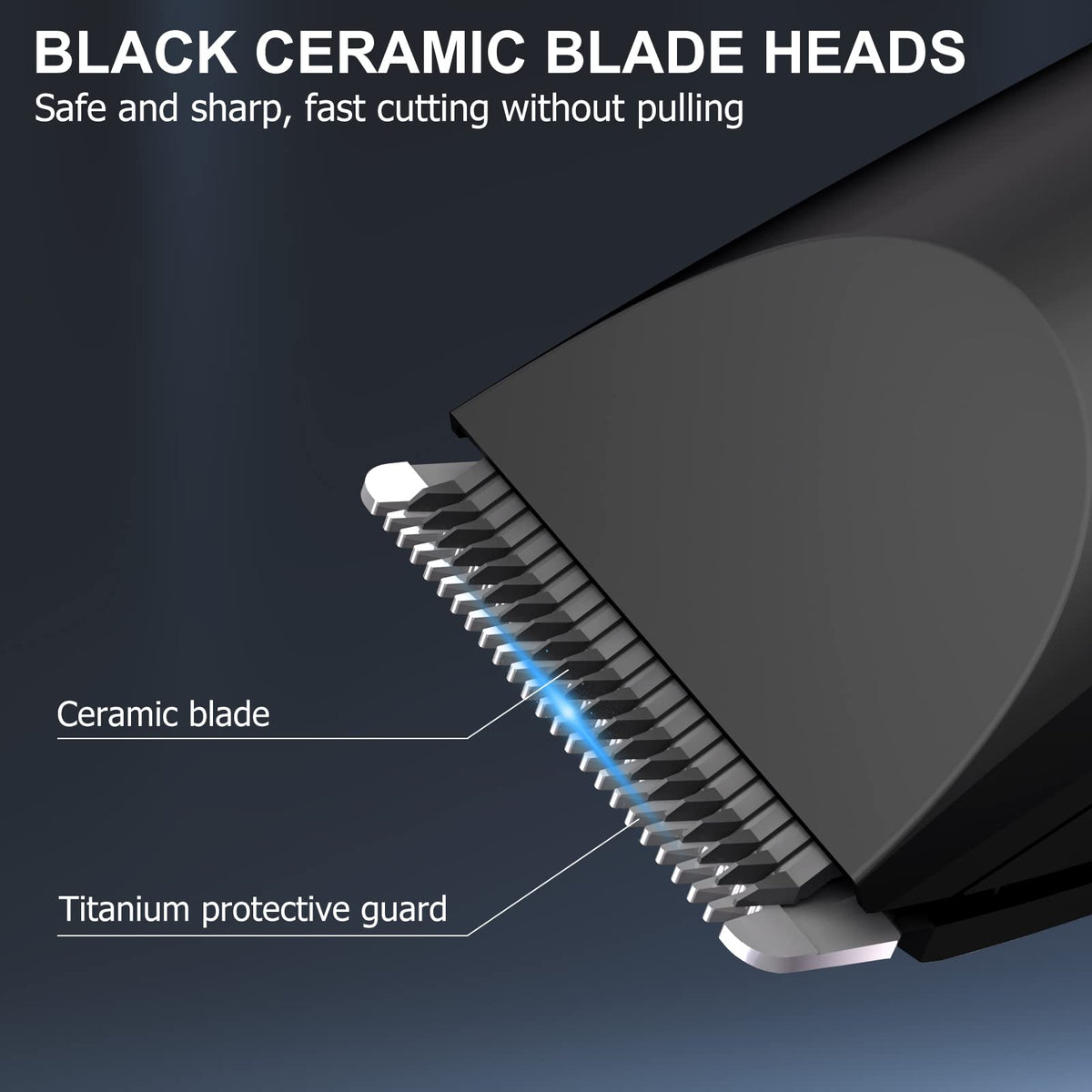 OLOV Electric Body Trimmer trimming legs for full-body grooming.