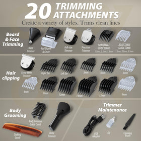 OLOV For Man cordless hair clippers for versatile styling at home.