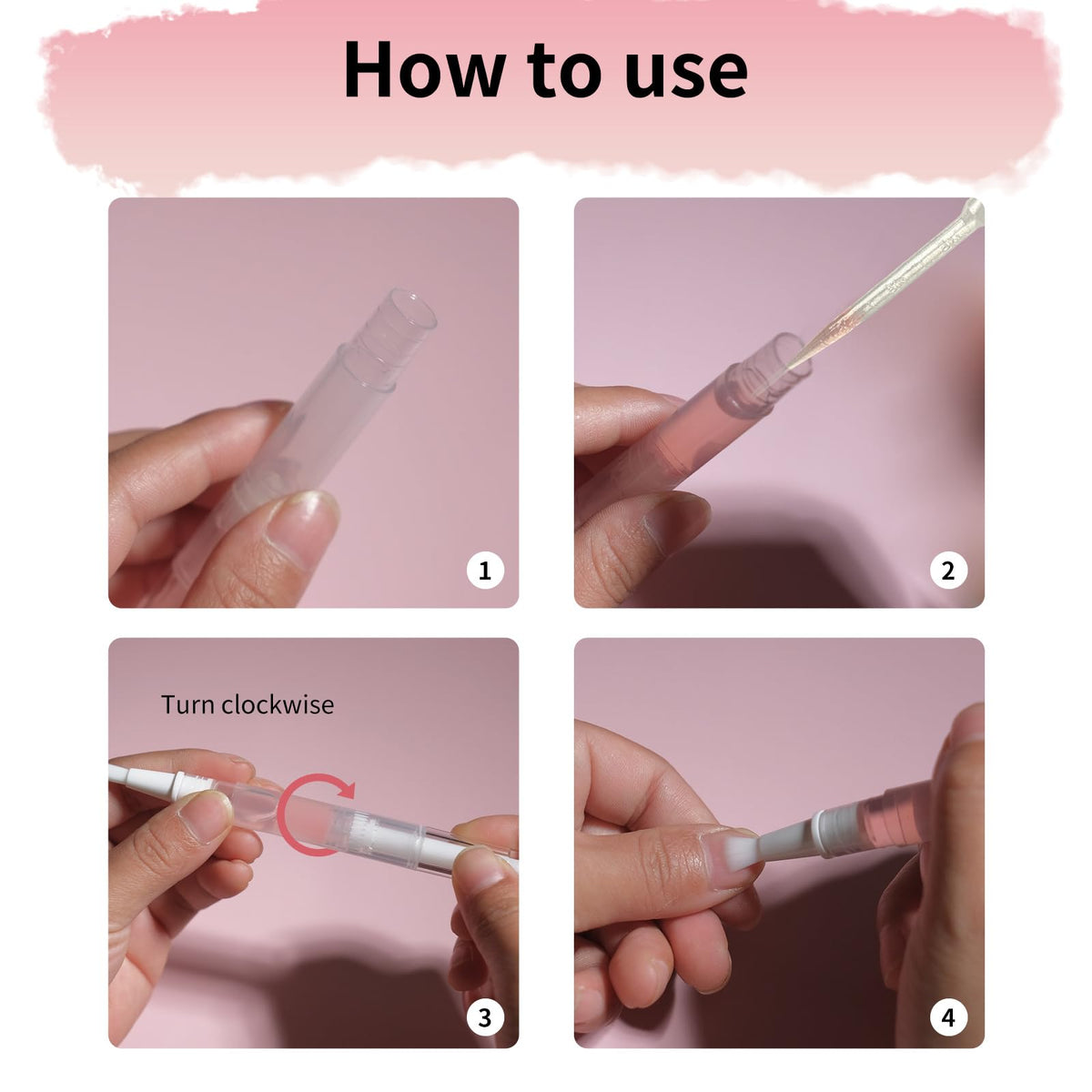 Olutacot 3ml transfer pipettes for clean refills.