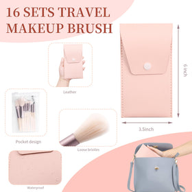 Olutacot nylon bristle brushes feel soft on skin for gentle application