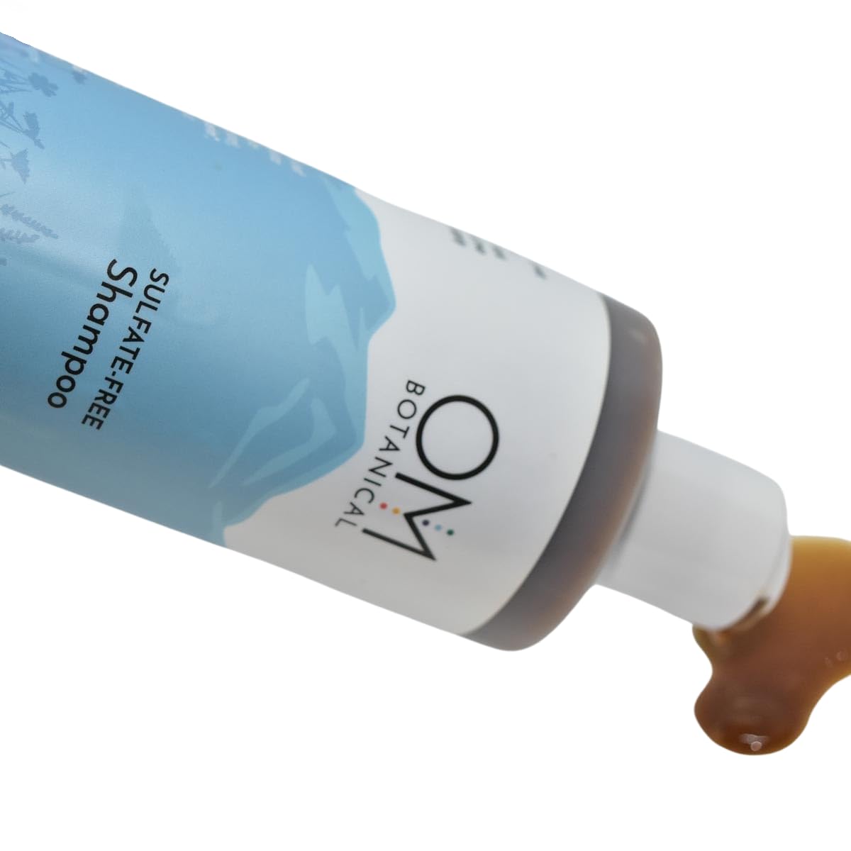OM Botanical daily wash for men and women in bathroom setting.