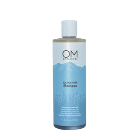 OM Botanical soapnut-lather shampoo for color-safe, smooth hair.